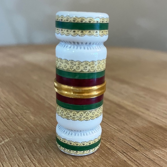 Aprey Enamel Christmas Cracker Vintage c.1992-Preowned - Picture 7 of 8